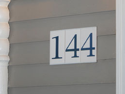 Address Plaque 1
