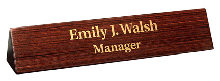 Desk Plate 4