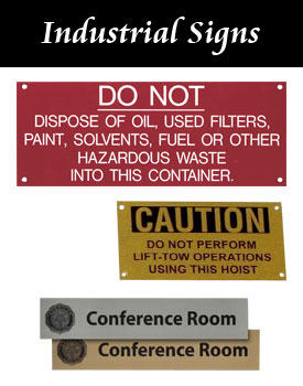 Industrial Signs