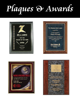 Plaques and Awards